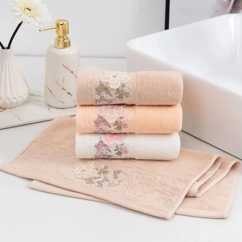 Thickened Absorbent Towels, shown in a styled room