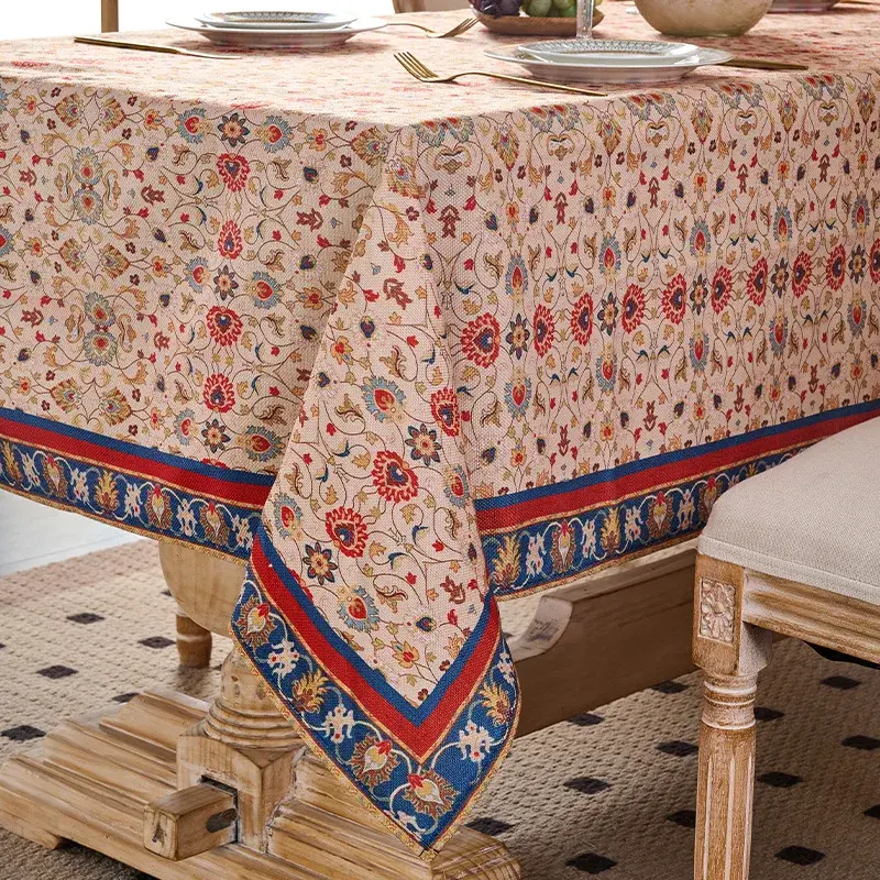 Waterproof Tablecloth, shown in a styled room
